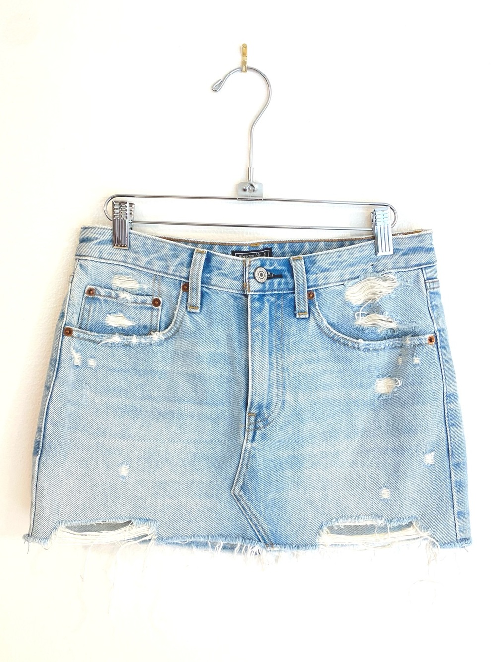 Abercrombie Denim Mini Skirt Size 26